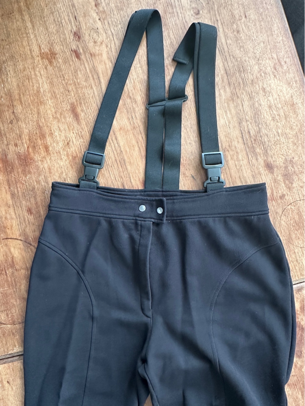 Vintage black stretchy snow pants